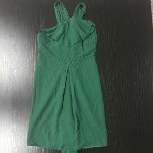 Vera Wang Lavender Label Green Mini Dress